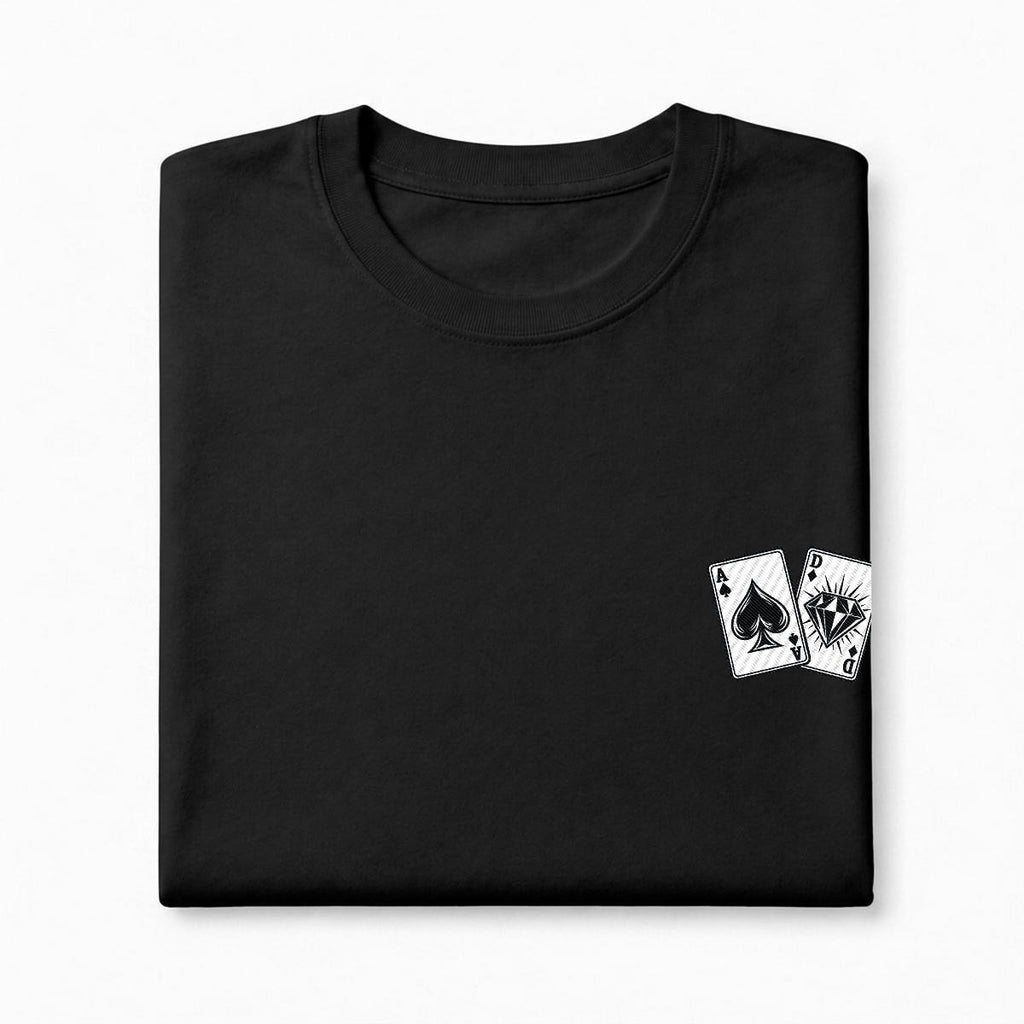 Ace & Diamond Heavyweight Embroidered T - Shirt – DROP 002 | GURILLA®