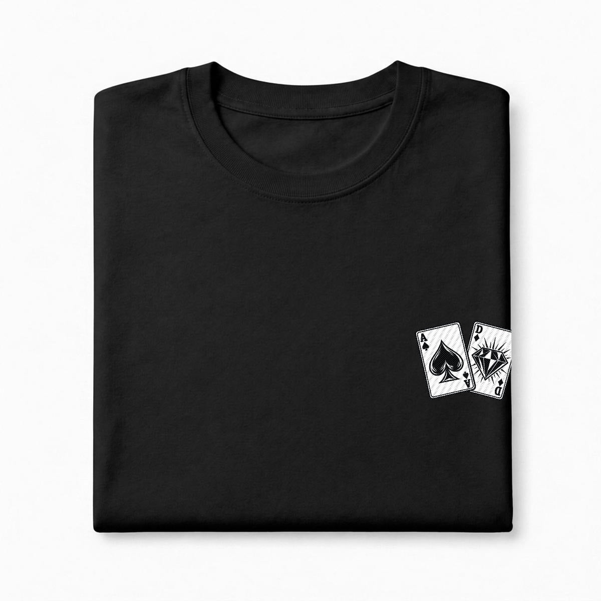 Ace & Diamond Heavyweight Embroidered T - Shirt – DROP 002 | GURILLA®