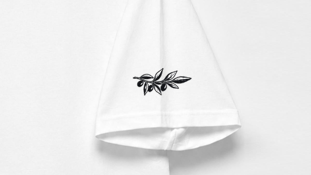 Peace Emblem Heavyweight Embroidered T-Shirt – DROP 002 | GURILLA®