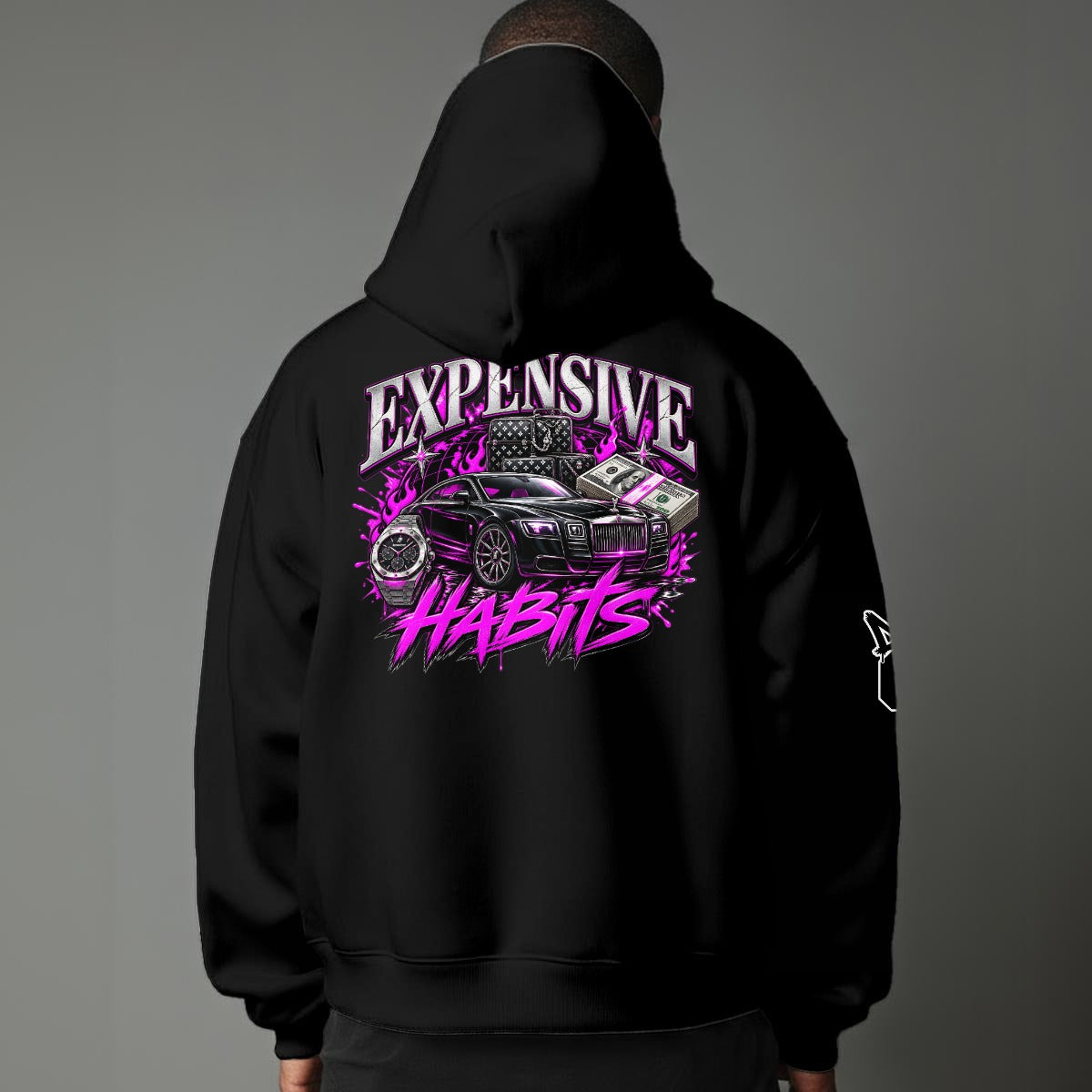 Expensive Habits Graphic Hoodie | GURILLA® Streetwear