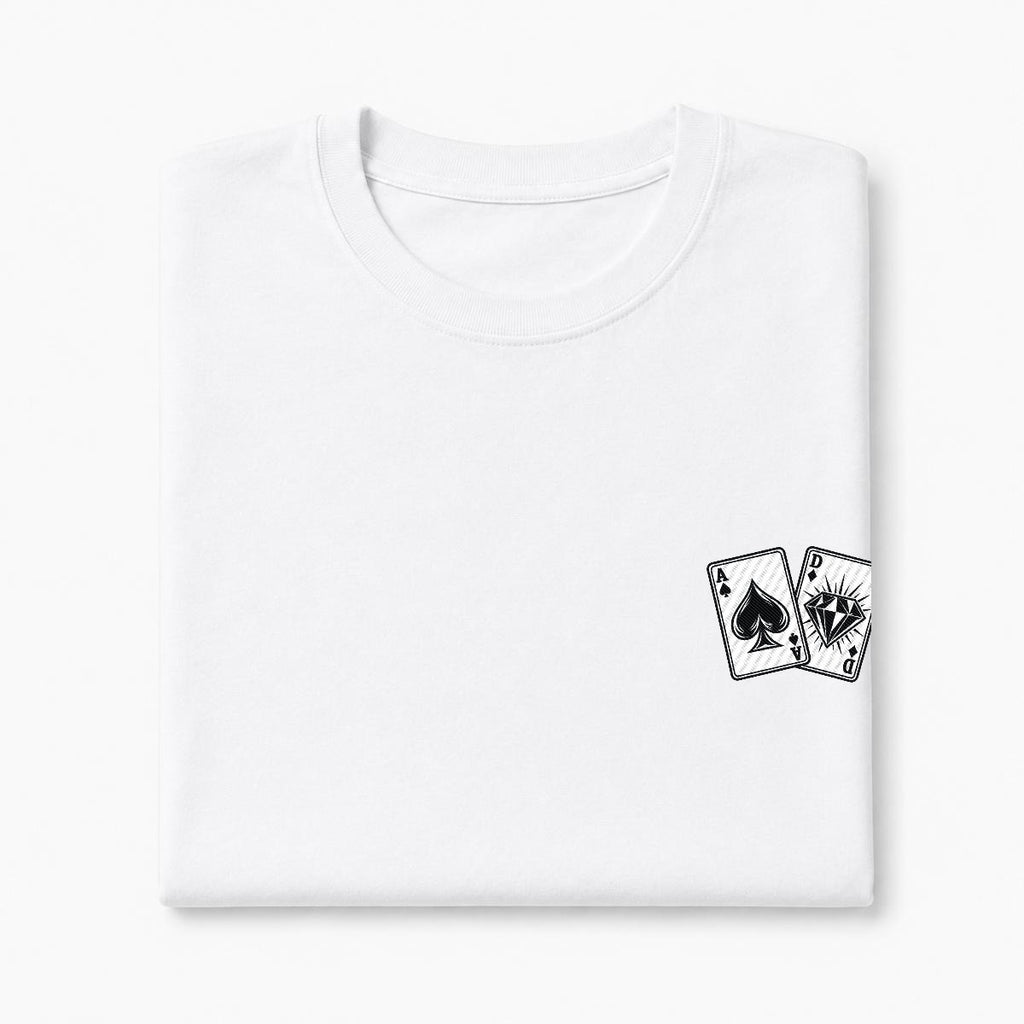 Ace & Diamond Heavyweight Embroidered T - Shirt – DROP 002 | GURILLA®