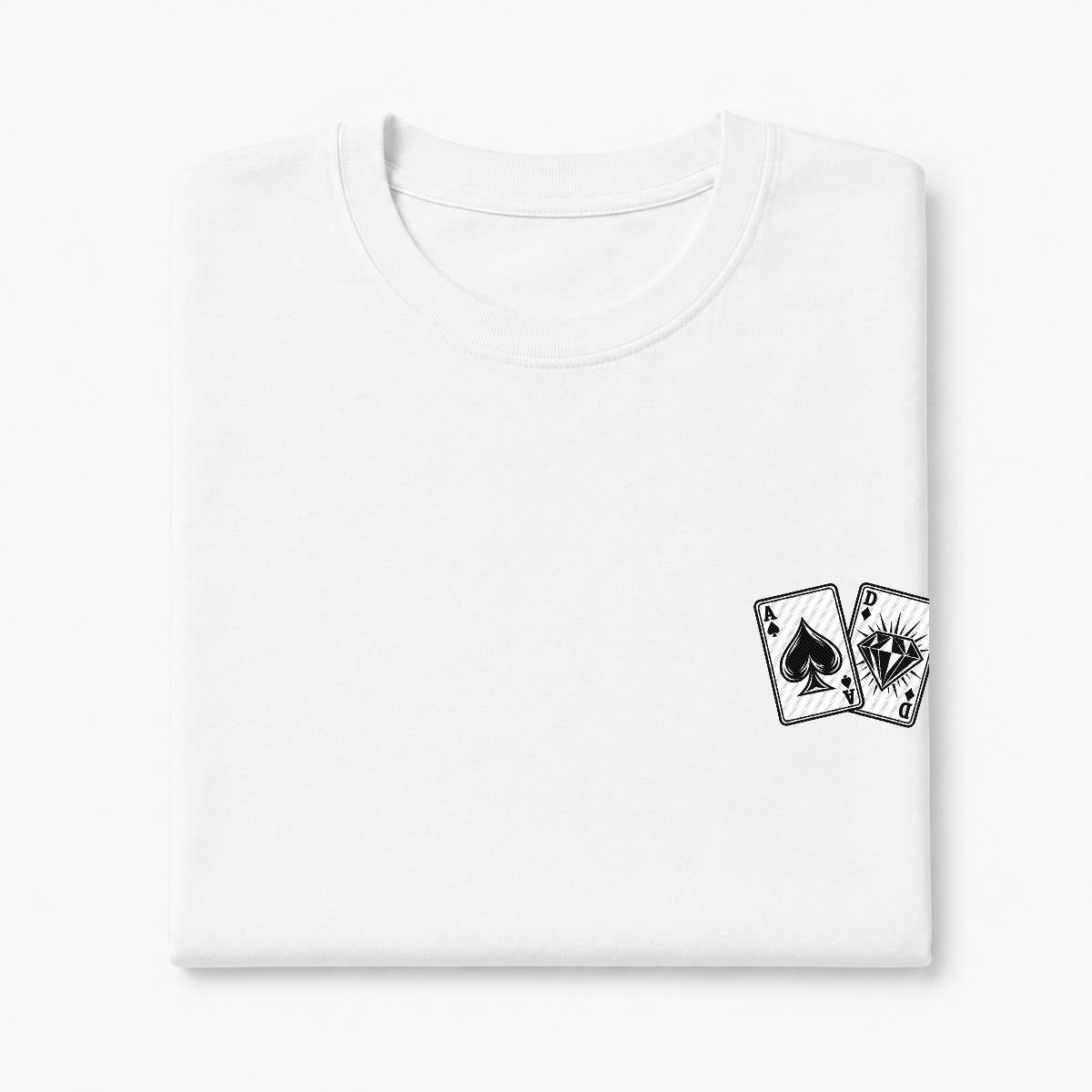 Ace & Diamond Heavyweight Embroidered T - Shirt – DROP 002 | GURILLA®