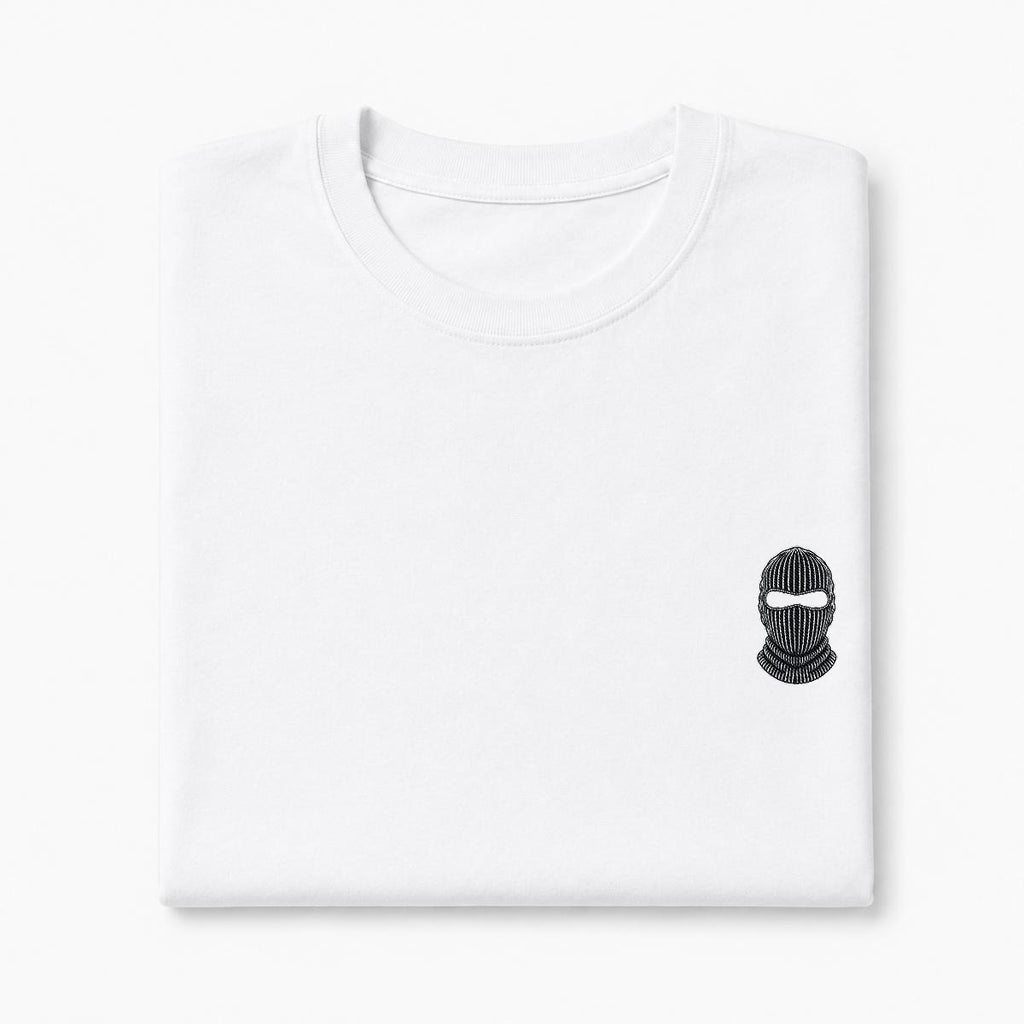 Masked Heavyweight Embroidered T-Shirt – DROP 002 | GURILLA®