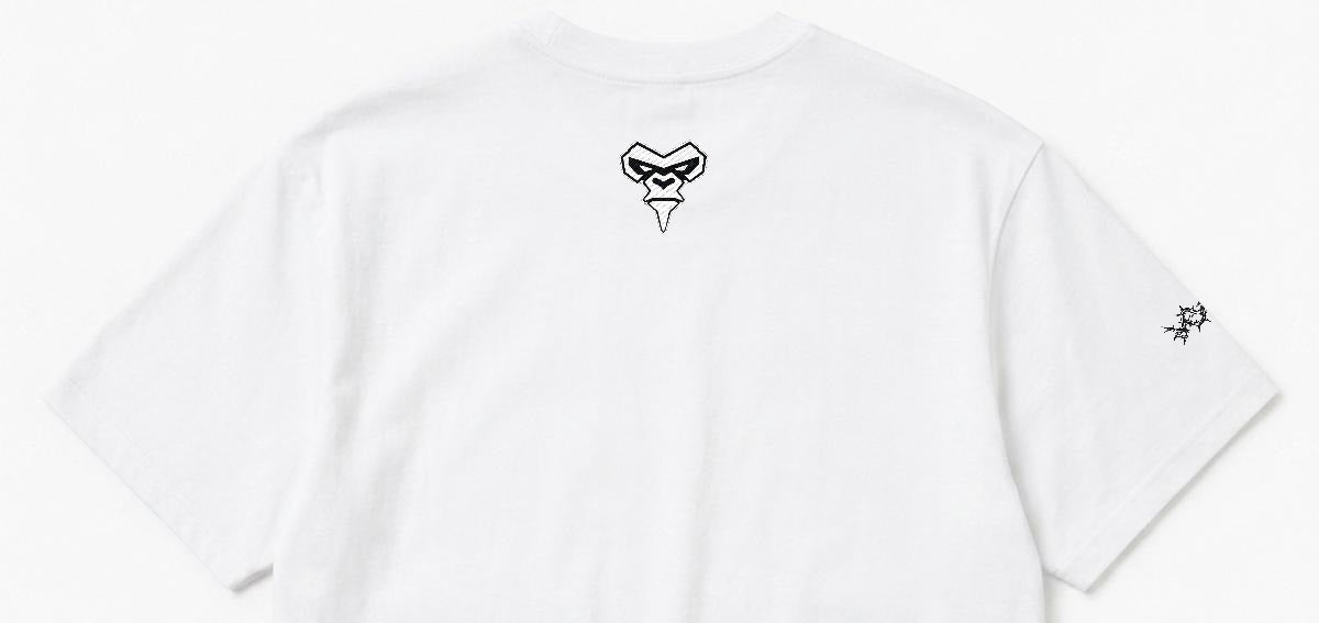 Thorned Rose Embroidered T-Shirt – DROP 002 | GURILLA®