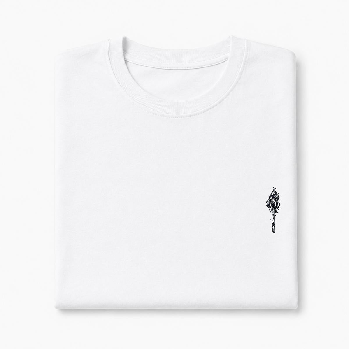 Burning Match Embroidered T-Shirt – DROP 002 | GURILLA®