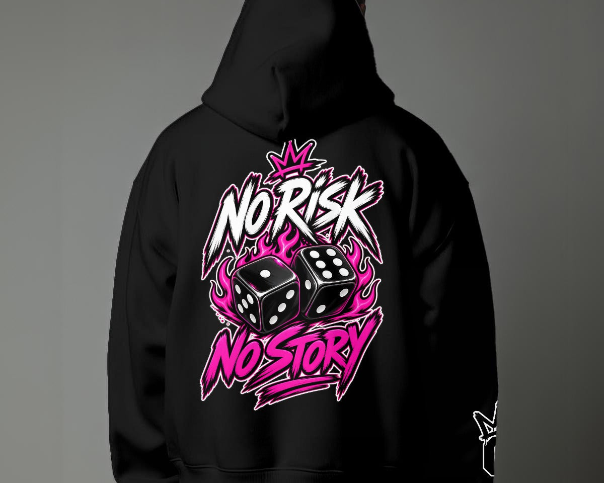 No Risk No Story Graphic Hoodie | GURILLA® Streetwear