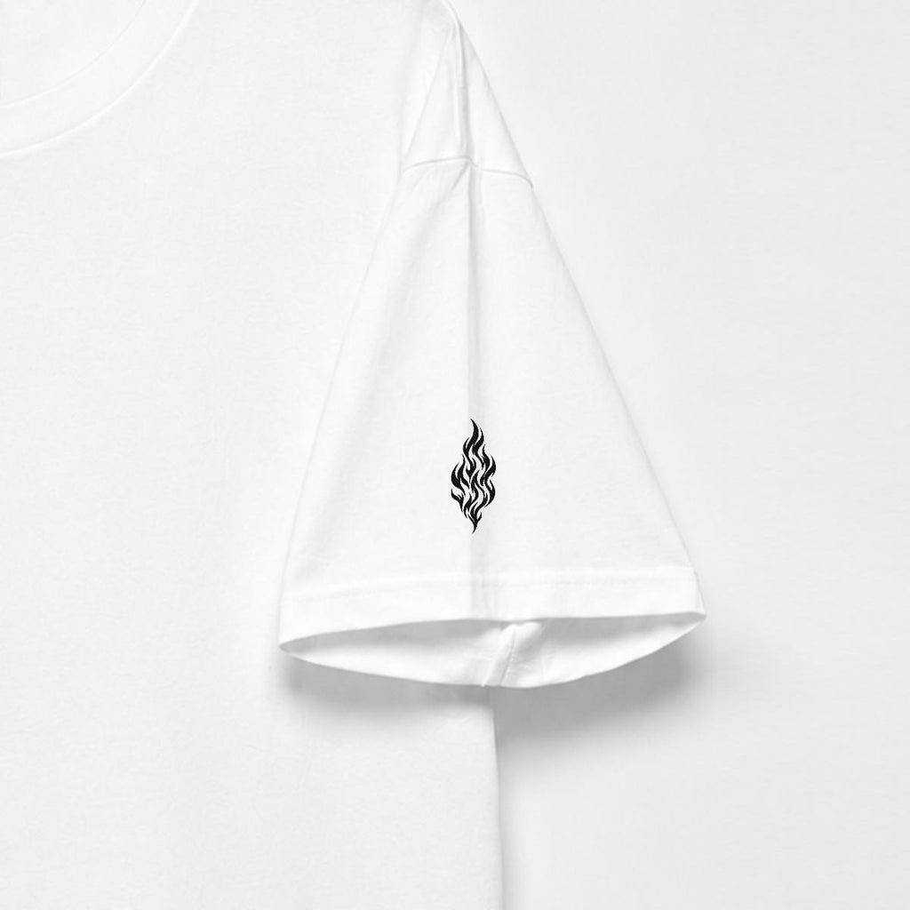 Burning Match Embroidered T-Shirt – DROP 002 | GURILLA®