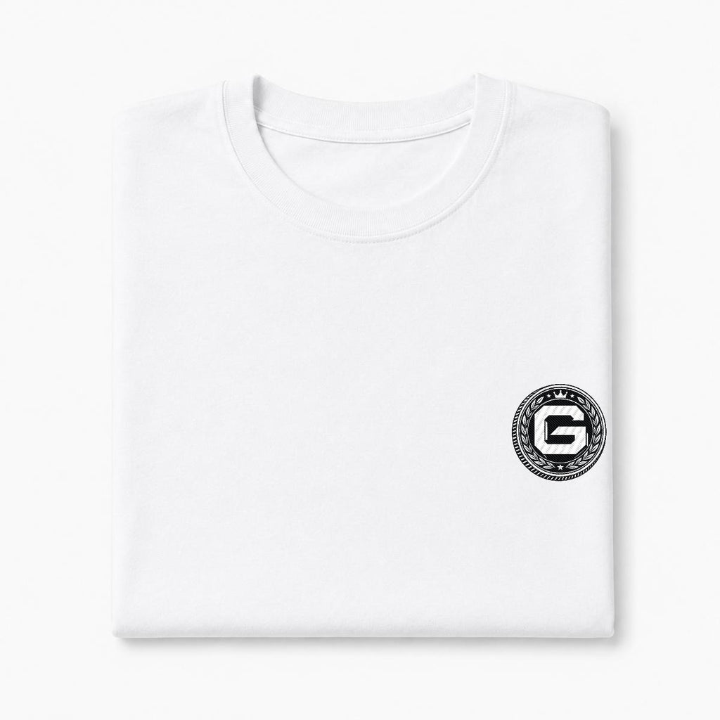 G Coin Emblem Heavyweight Embroidered T-Shirt – DROP 002 | GURILLA®