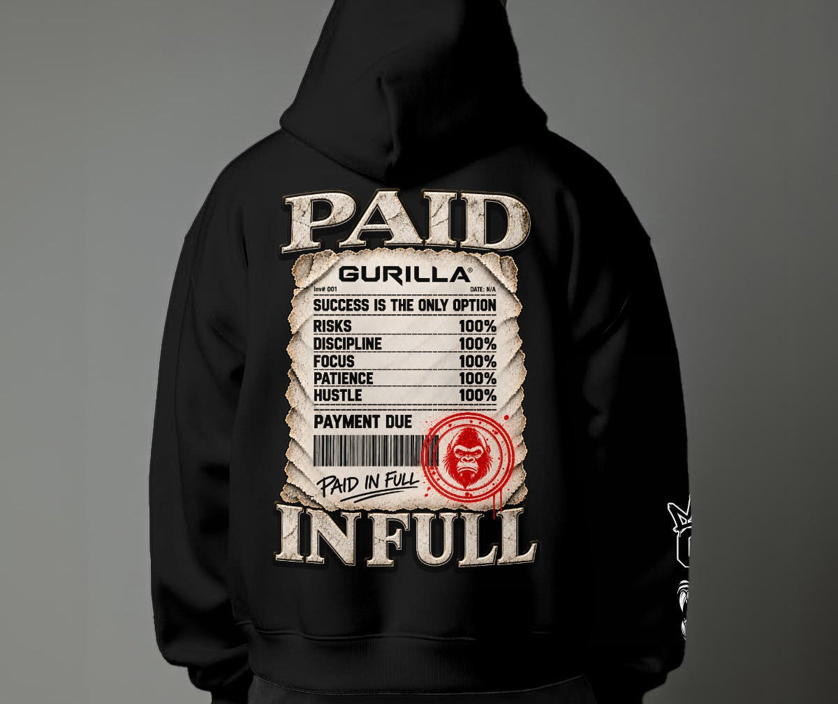 Paid In Full Graphic Hoodie | GURILLA® Streetwear
