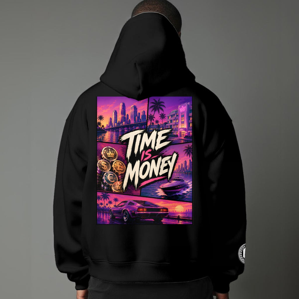 Time Is Money Luxury Graphic Hoodie | GURILLA® Streetwear