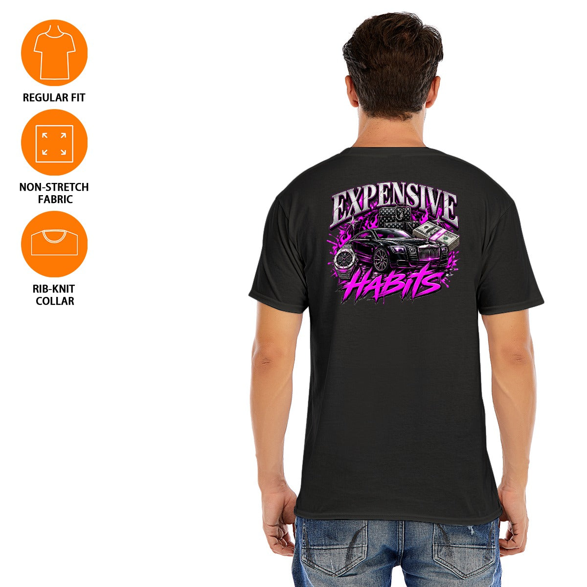 Expensive Habits Graphic T-Shirt | GURILLA® Streetwear