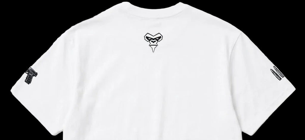 Masked Heavyweight Embroidered T-Shirt – DROP 002 | GURILLA®