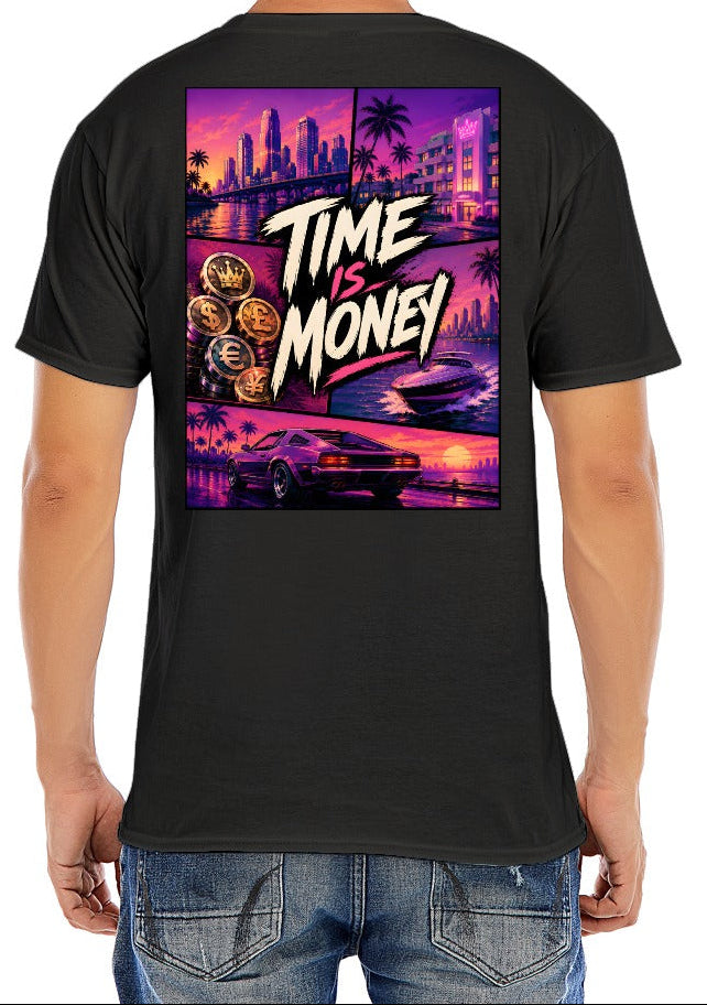 Time Is Money Graphic T-Shirt | GURILLA® Streetwear