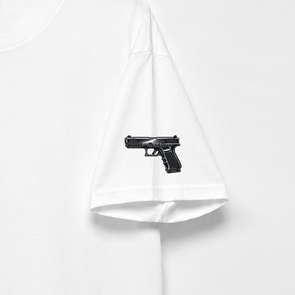 Masked Heavyweight Embroidered T-Shirt – DROP 002 | GURILLA®