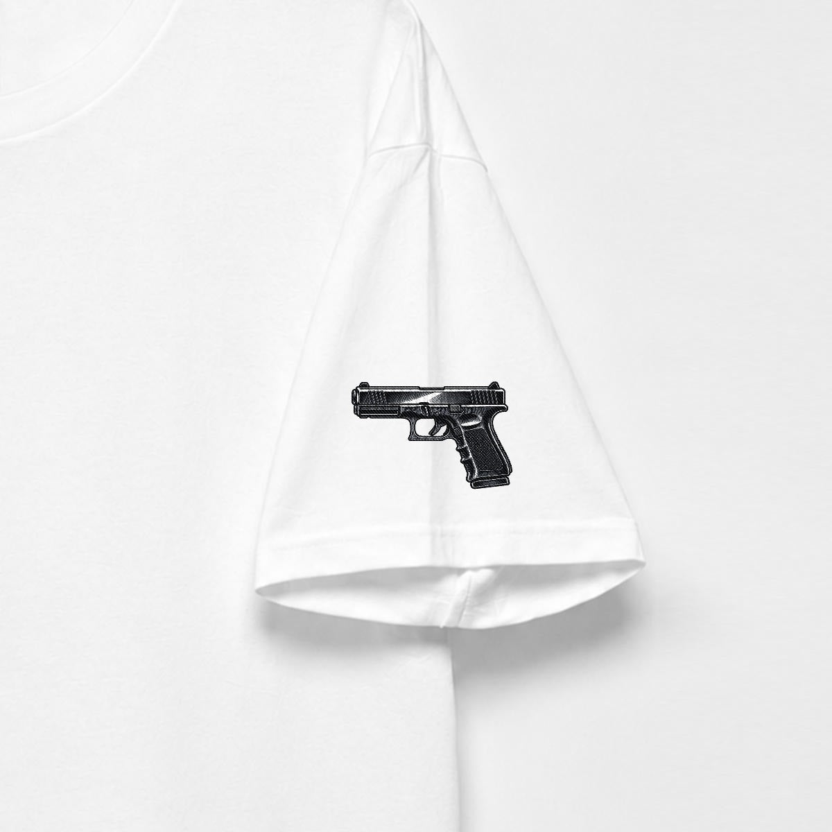 Masked Heavyweight Embroidered T-Shirt – DROP 002 | GURILLA®