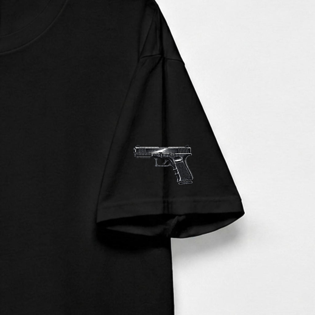 Masked Heavyweight Embroidered T-Shirt – DROP 002 | GURILLA®