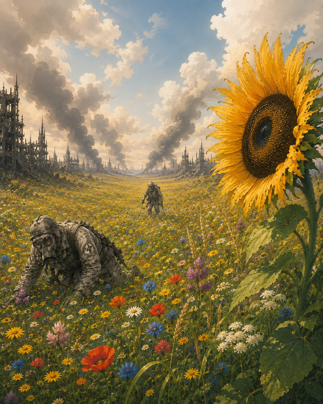 Bloom Framed Art Print | Contemporary Wall Art | Museum Quality | Multiple Sizes
