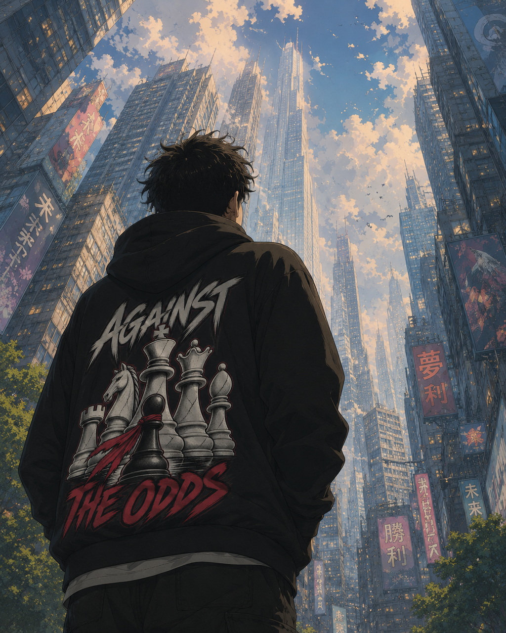 Against The Odds Graphic Hoodie | GURILLA® Streetwear
