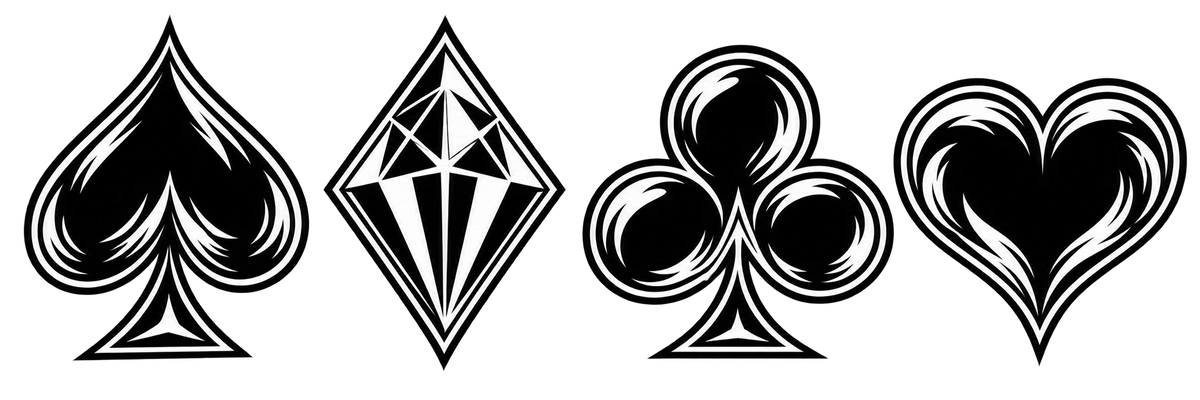 Ace & Diamond Heavyweight Embroidered Crewneck Sweatshirt – DROP 002 | GURILLA®