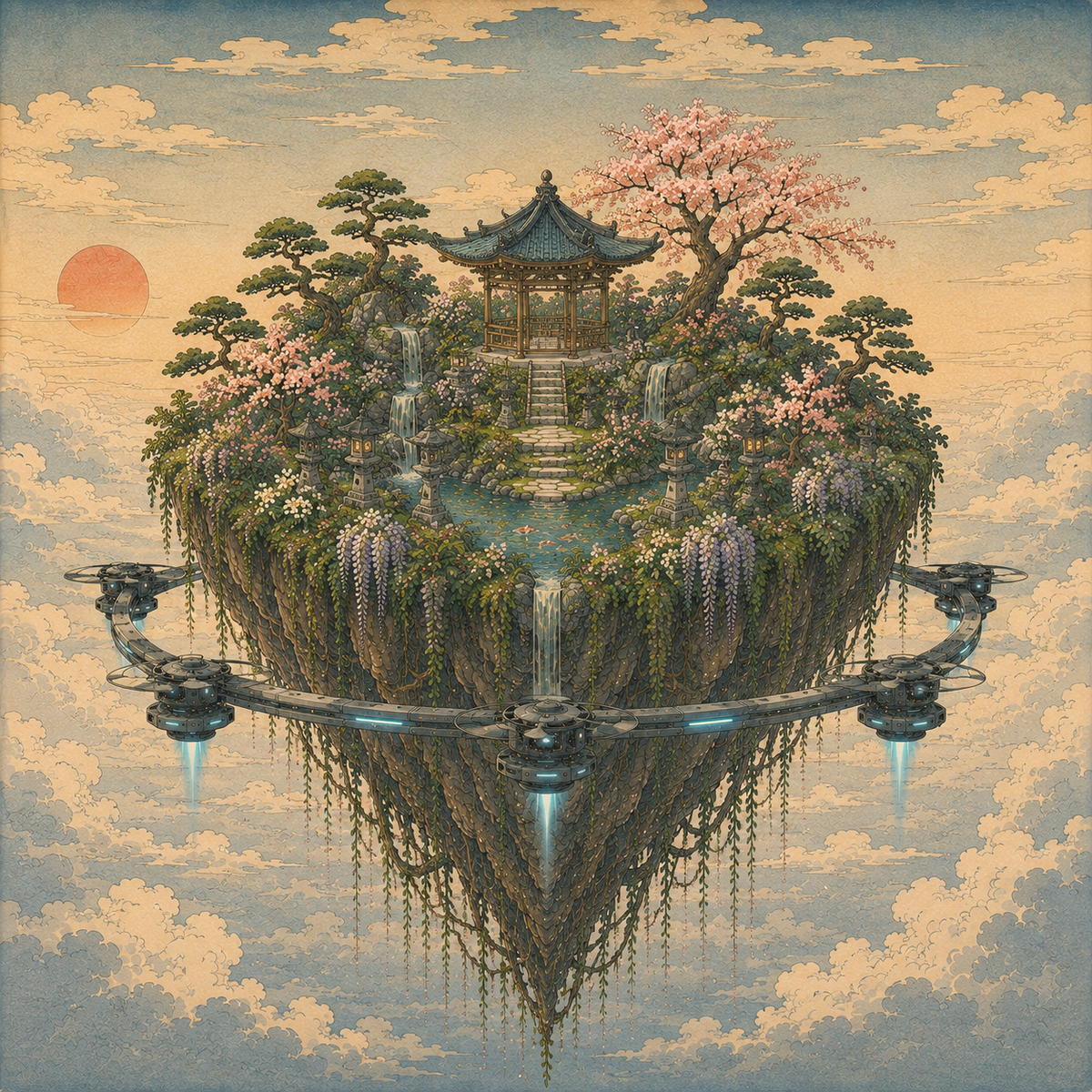 Sanctuary Framed Art Print | Inspirational Wall Art | Museum Quality | Multiple Sizes