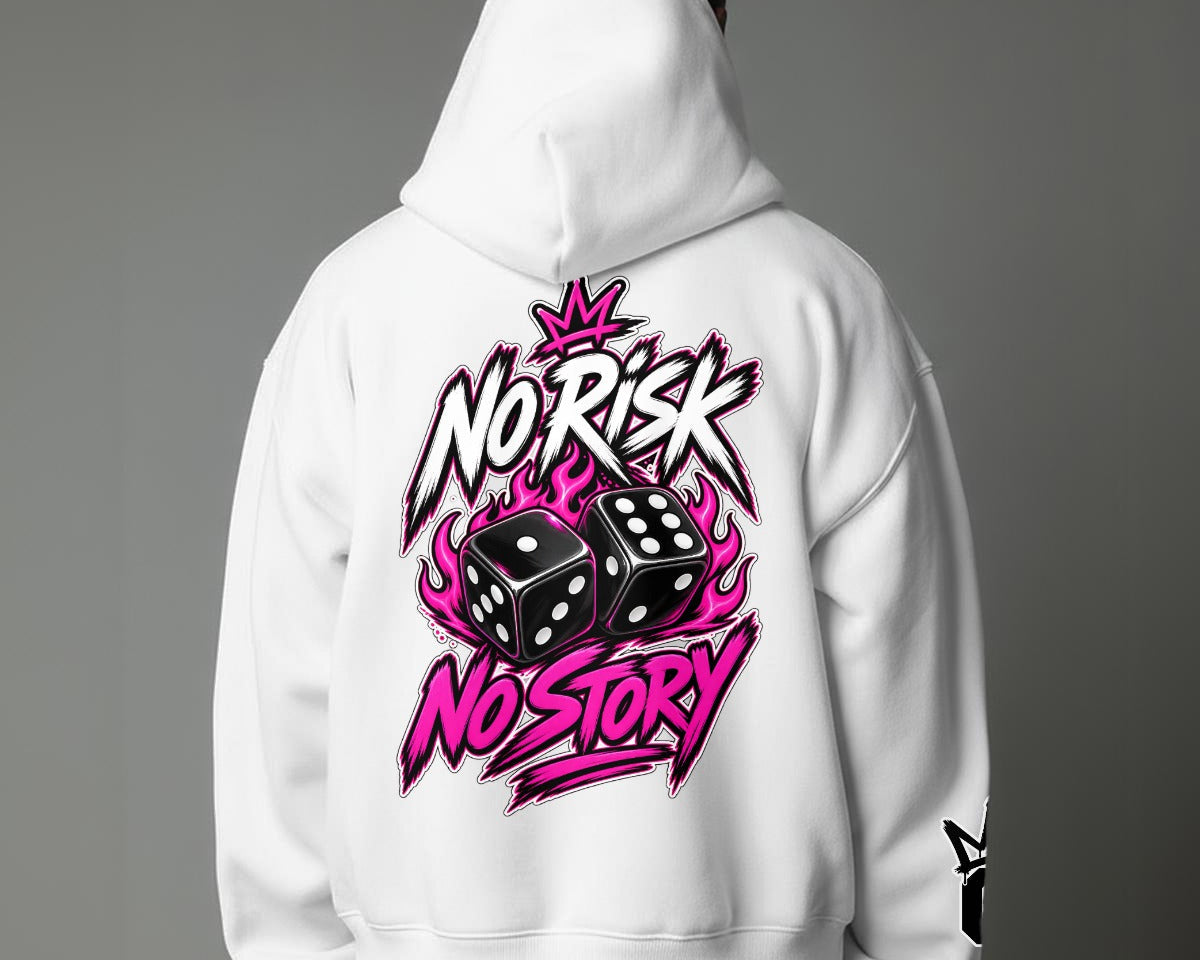 No Risk No Story Graphic Hoodie | GURILLA® Streetwear