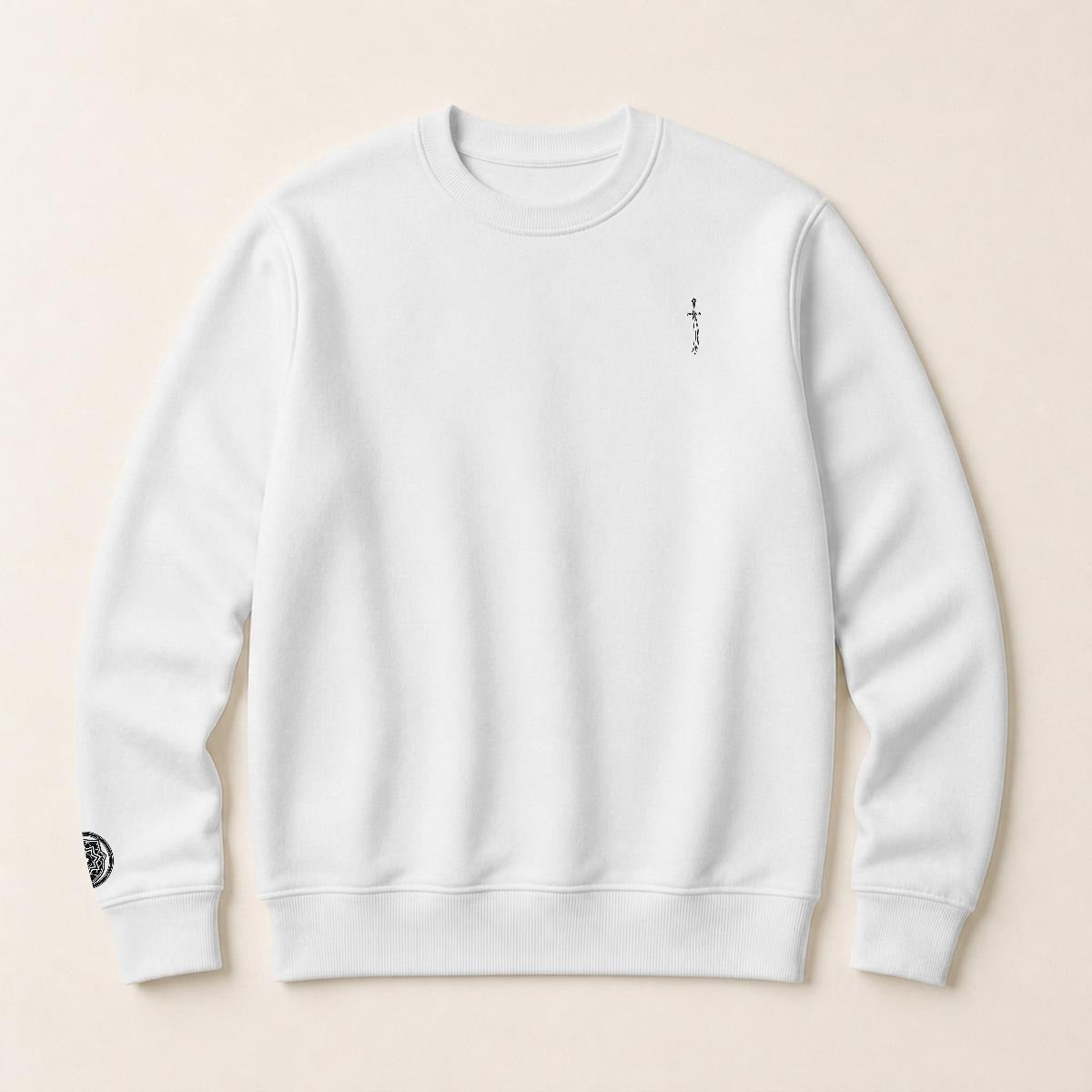 Zulfiqar Embroidered Crewneck Sweatshirt – DROP 002 | GURILLA®