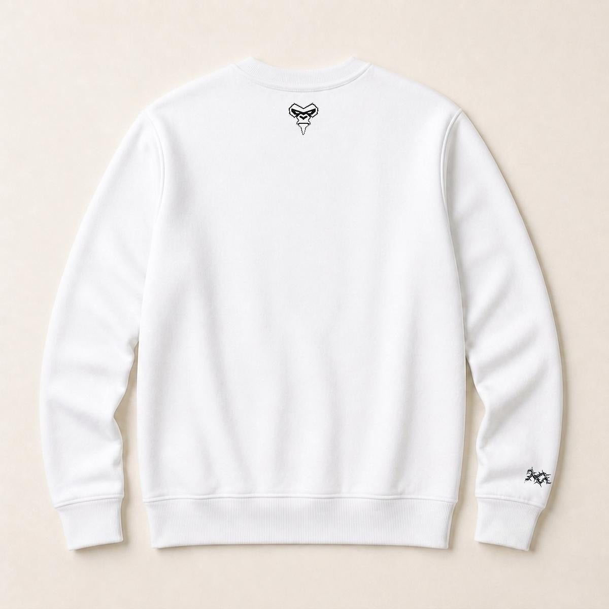 Thorned Rose Embroidered Crewneck Sweatshirt – DROP 002 | GURILLA®