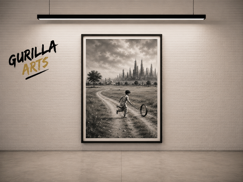 Before Tomorrow | Inspirational Canvas Wall Art | Modern Fine Art Print | Contemporary Home Decor / Framed poster