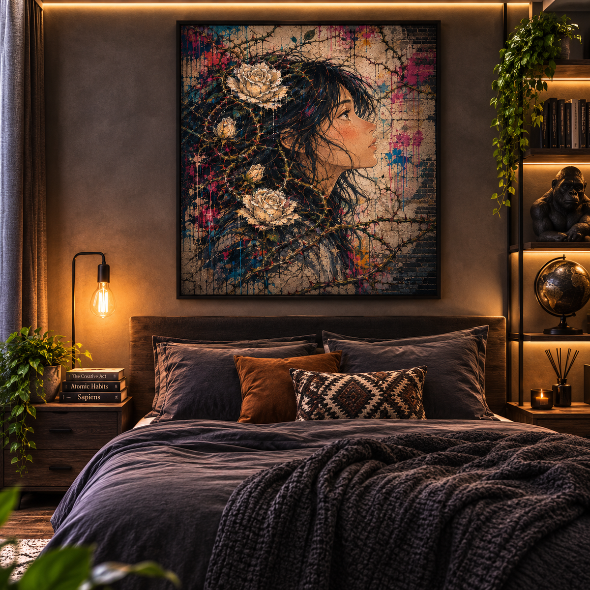 Beautifully Broken Canvas Wall Art | Inspirational Wall Art | Museum Quality | Multiple Sizes