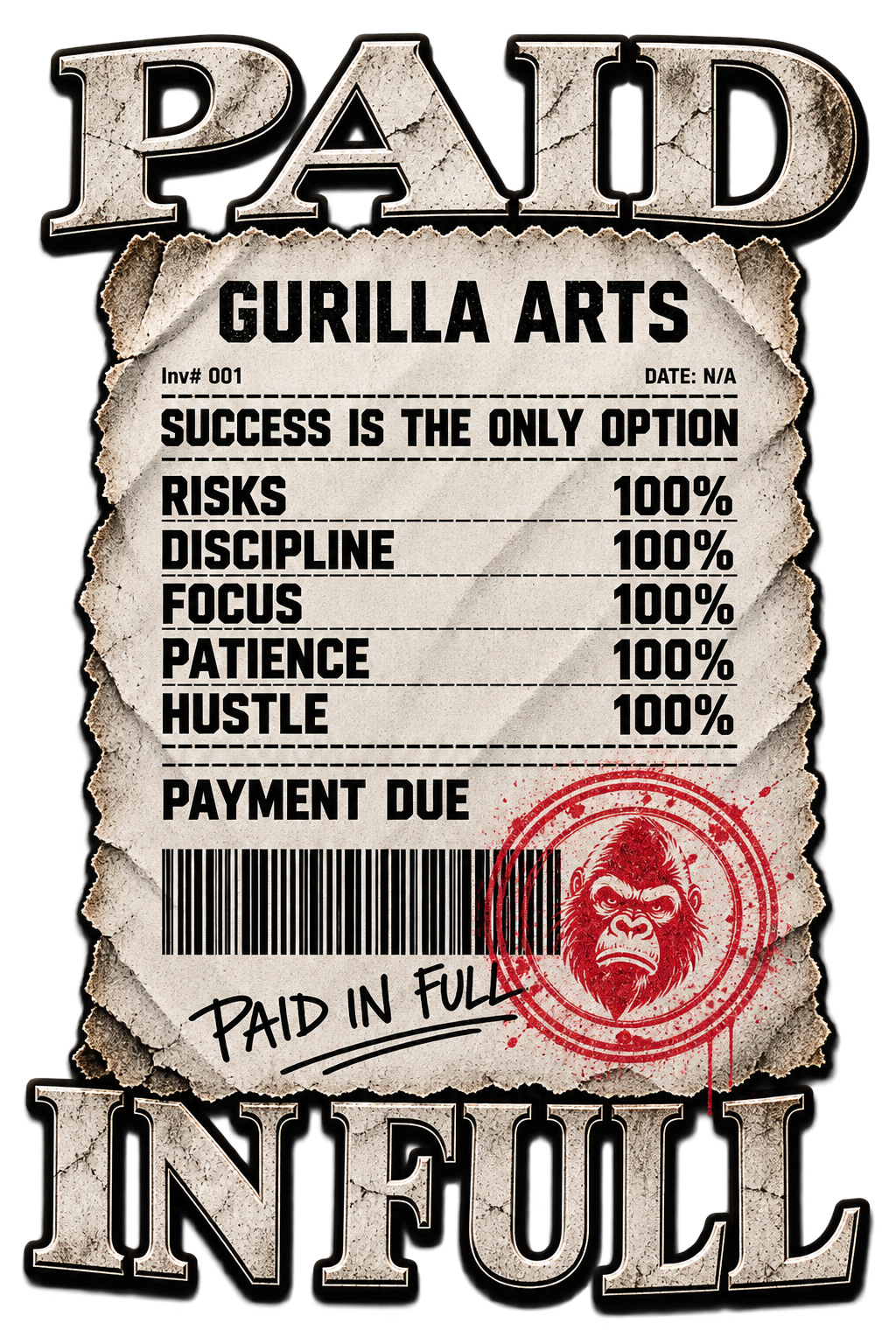 Paid In Full Graphic Hoodie | GURILLA® Streetwear