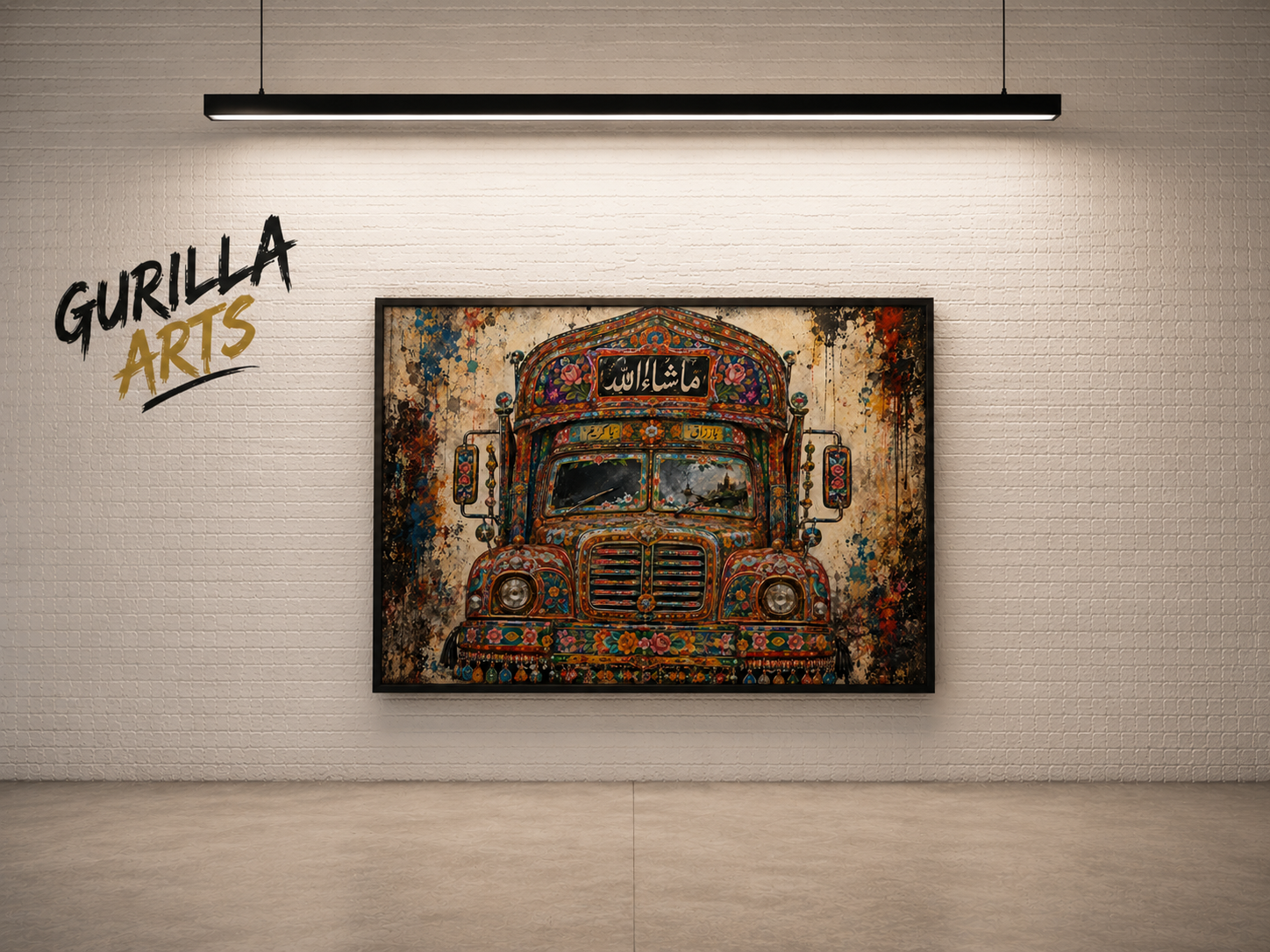 Moving Heritage | Symbolic Fine Art Framed Print | GURILLA ARTS