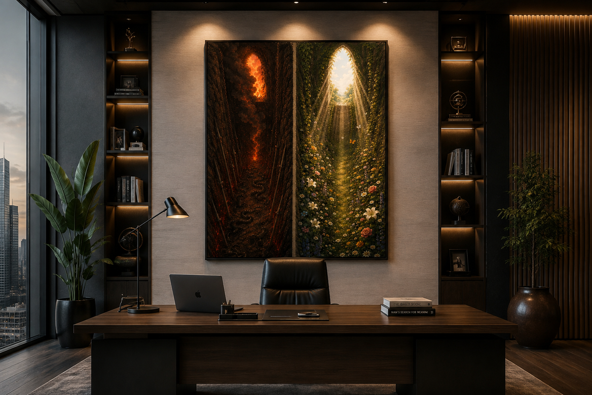 Choices Framed Art Print | Inspirational Wall Art | Museum Quality | Multiple Sizes