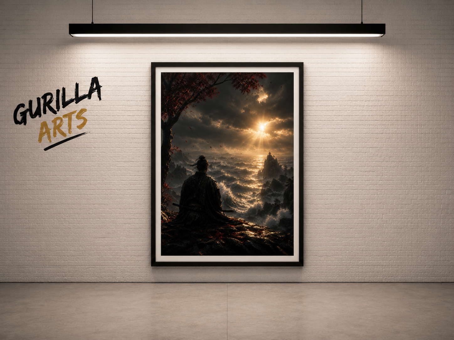 Reflection Eternal | Contemporary Canvas Wall Art | Premium Fine Art Print | Modern Home Decor / Framed canvas