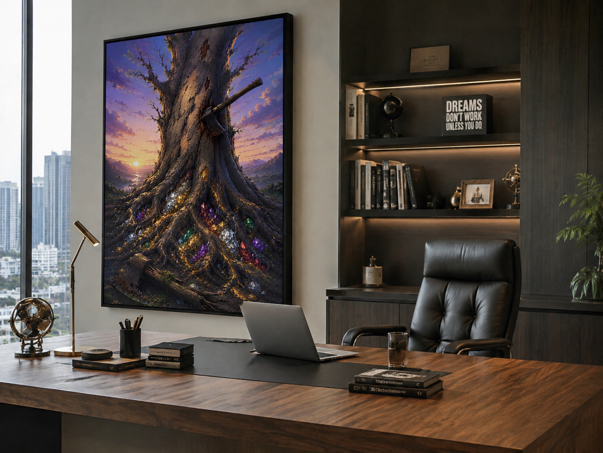 Resilient Soul Canvas Wall Art | Inspirational Wall Art | Museum Quality | Multiple Sizes