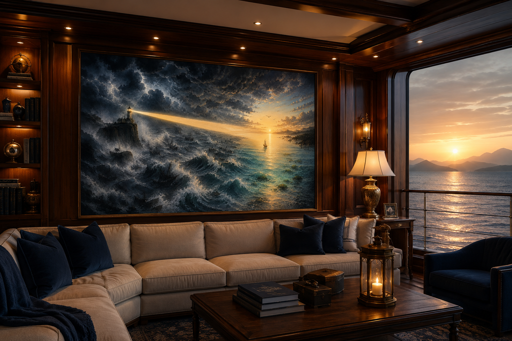 Guiding Light Framed Art Print | Islamic Wall Art | Museum Quality | Multiple Sizes