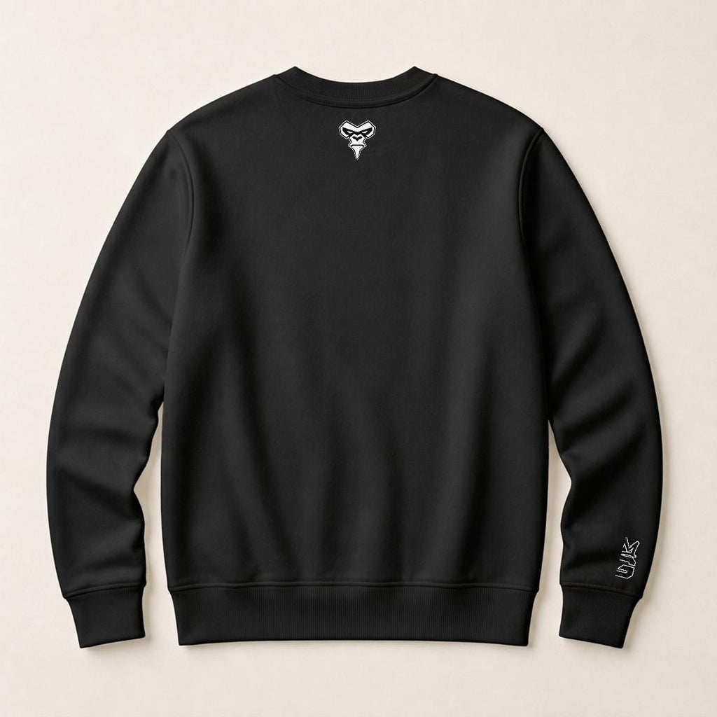 G Coin Emblem Heavyweight Embroidered Crewneck Sweatshirt – DROP 002 | GURILLA®