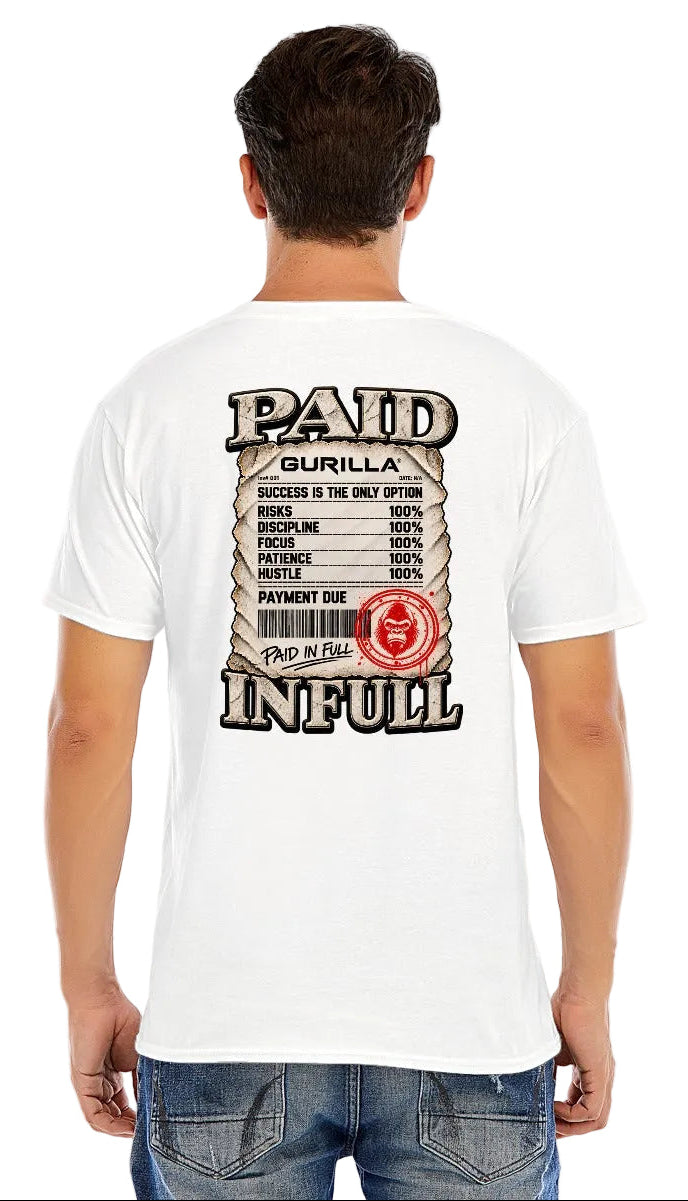 Paid In Full Graphic T-Shirt | GURILLA® Streetwear