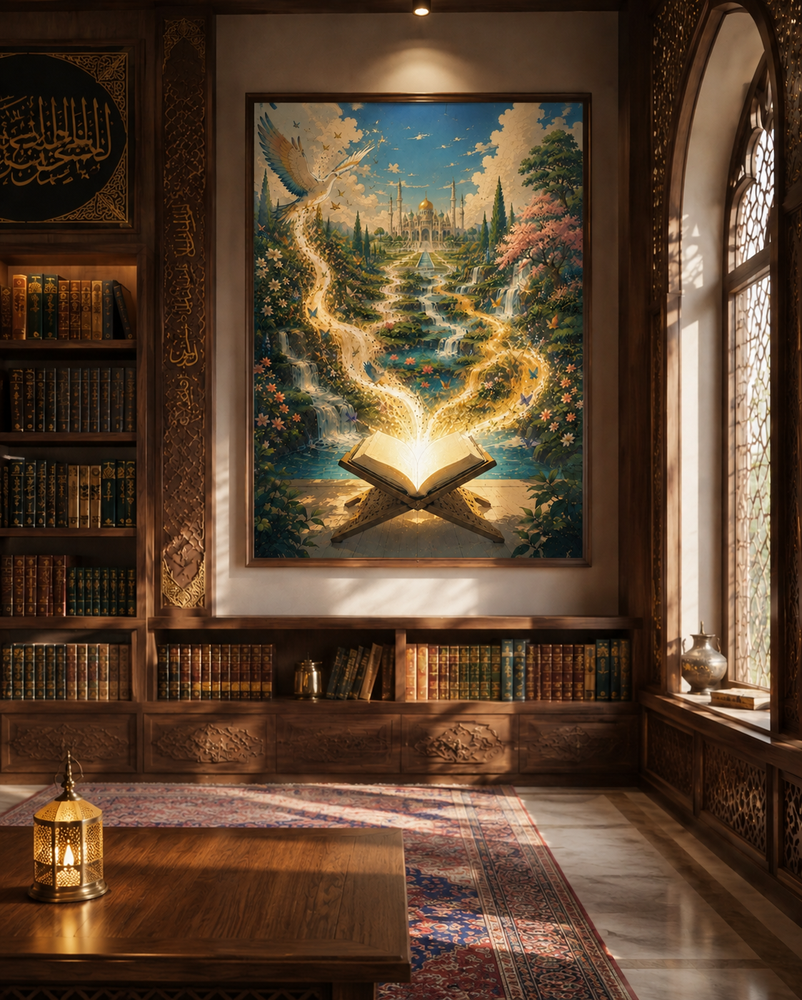 The Miracle Canvas Wall Art | Islamic Wall Art | Museum Quality | Multiple Sizes