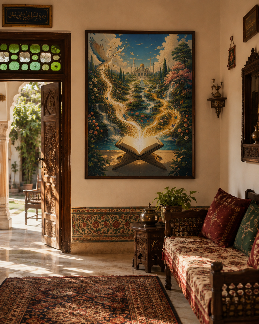 The Miracle Canvas Wall Art | Islamic Wall Art | Museum Quality | Multiple Sizes