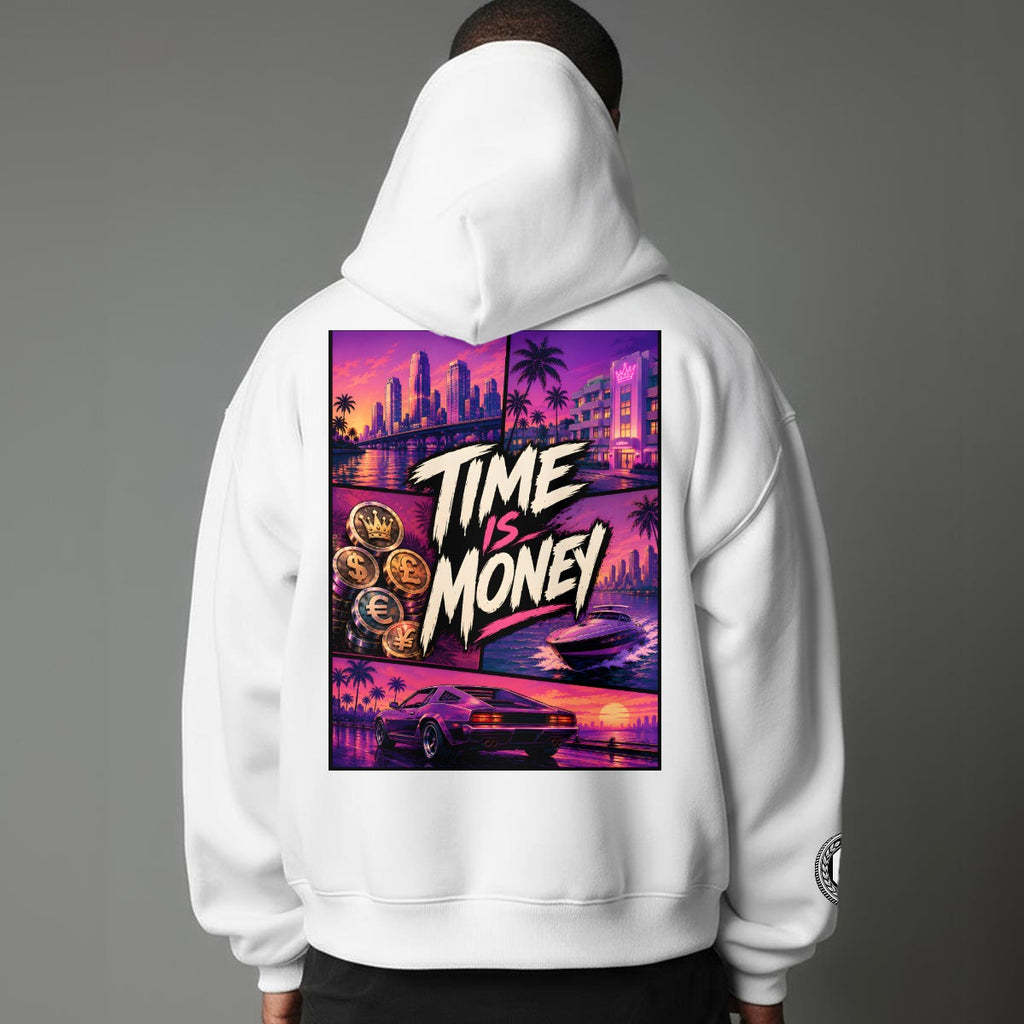 Time Is Money Luxury Graphic Hoodie | GURILLA® Streetwear