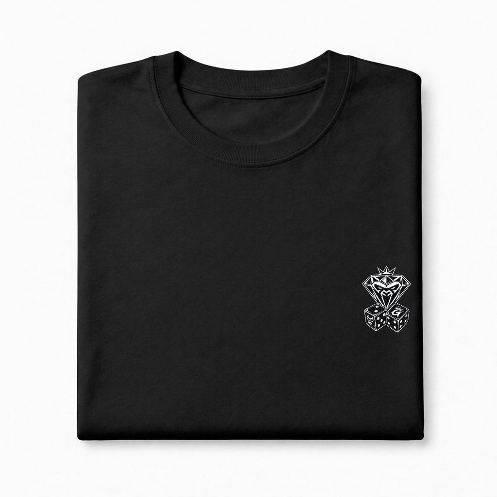 Roll the Dice Embroidered T-Shirt – DROP 002 | GURILLA®