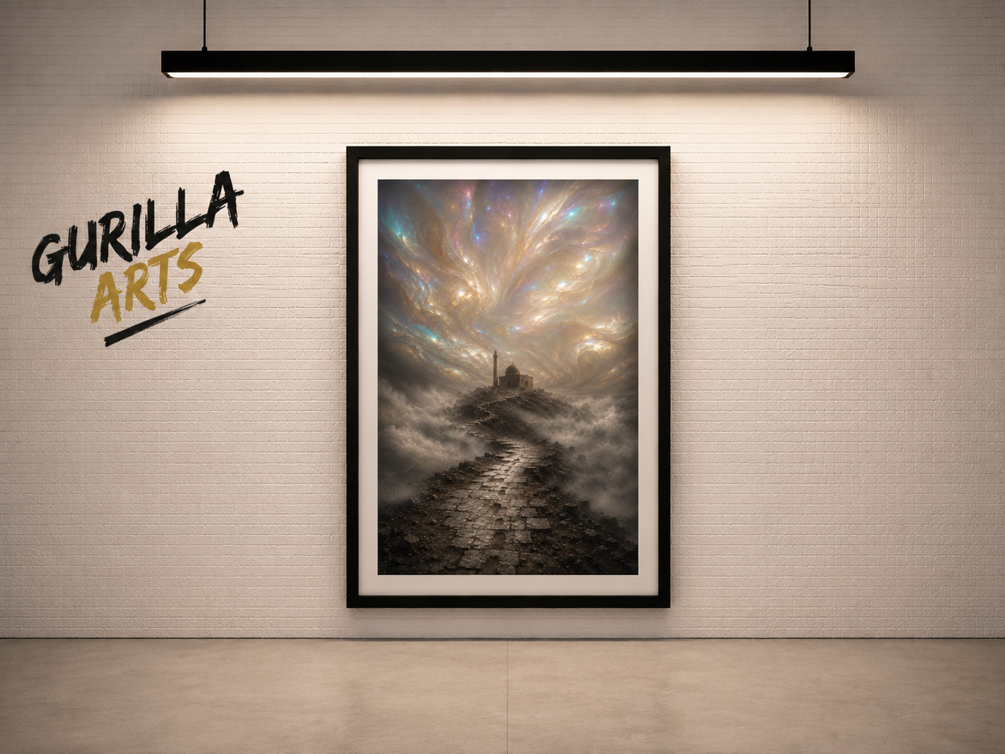 The Journey Beyond | Inspirational Canvas Wall Art | Contemporary Fine Art Print | Modern Home Decor / Framed poster