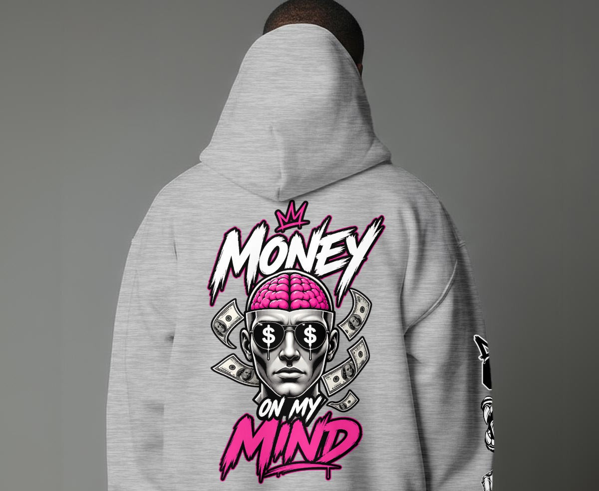 Money On My Mind Graphic Hoodie | GURILLA® Streetwear