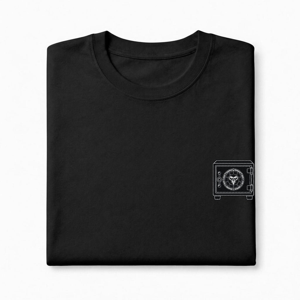 Locked Wealth Heavyweight Embroidered T-Shirt – DROP 002 | GURILLA®